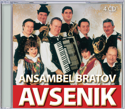 ANSAMBEL BRATOV AVSENIK - 4CD - zadnji kos