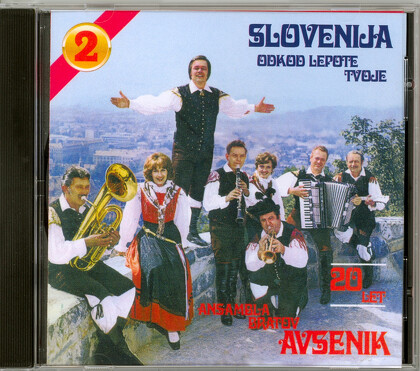 SLOVENIJA ODKOD LEPOTE TVOJE 2 - CD