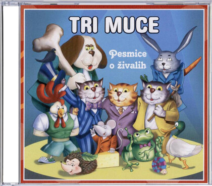 TRI MUCE / Pesmi o živalih - CD