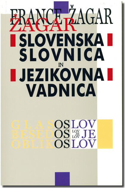 SLOVENSKA SLOVNICA IN JEZIKOVNA VADNICA