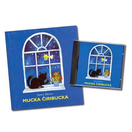 MUCKA ČIRIBUCKA - komplet KNJIGA in CD