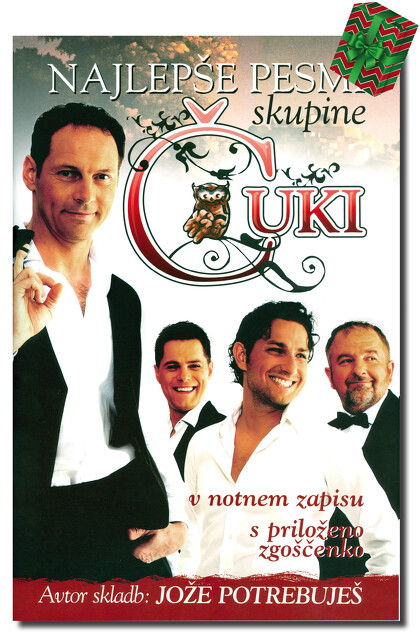 NAJLEPŠE PESMI SKUPINE ČUKI V NOTNEM ZAPISU + CD
