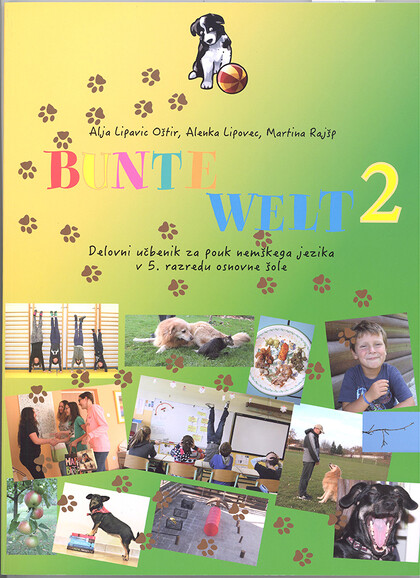 BUNTE WELT 2 - delovni učbenik za pouk nemškega jezika v 5. razredu