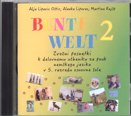 BUNTE WELT 2 - CD slušni posnetki za 5. razred osnovne šole