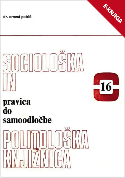 PRAVICA DO SAMOODLOČBE e-knjiga