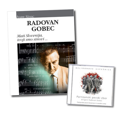 RADOVAN GOBEC - komplet KNJIGA in CD