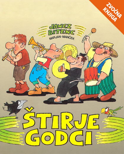 ŠTIRJE GODCI - zvočna knjiga