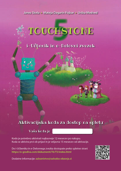 iTOUCHSTONE 5 - i-učbenik za pouk angleščine v 5. razredu